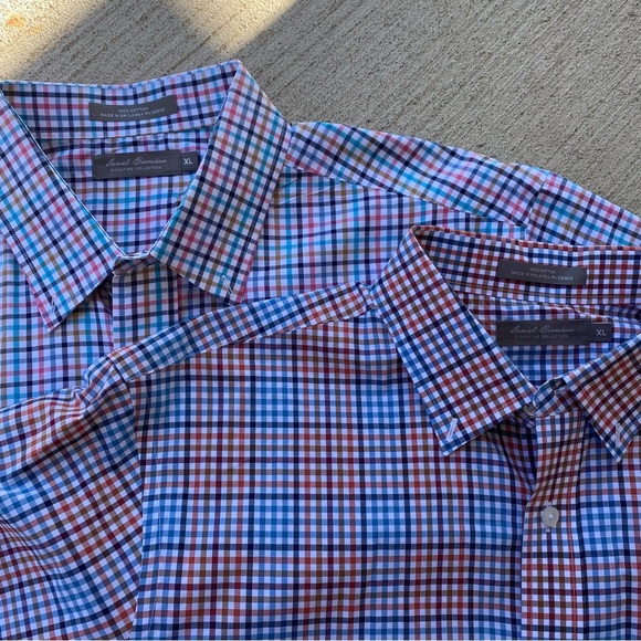 BUNDLE Daniel Cremieux Men’s Short Sleeve Button Up Dress Shirts - Picture 6 of 7
